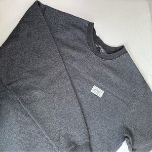 Eddie Bauer Sweatshirt Men’s Large charcoal grey Crewneck heavyweight